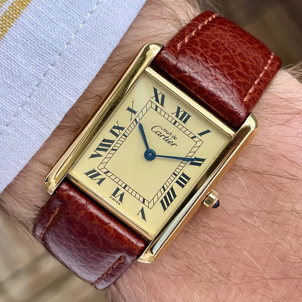 Must de Cartier Tank - Boks