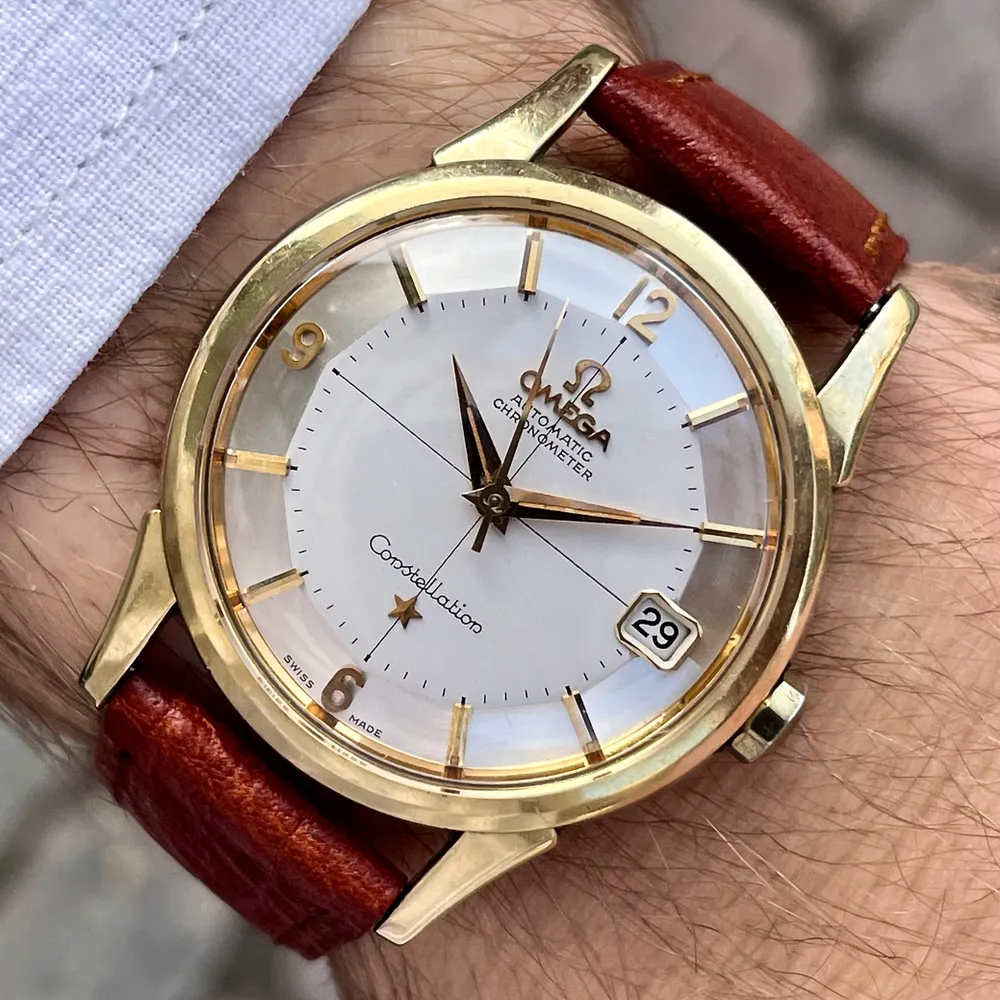 Omega Constellation Automatic Date "Pie Pan”