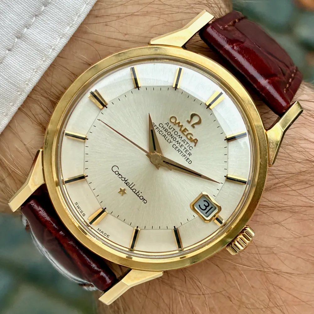 Omega Constellation Automatic Pie Pan Dog Legs