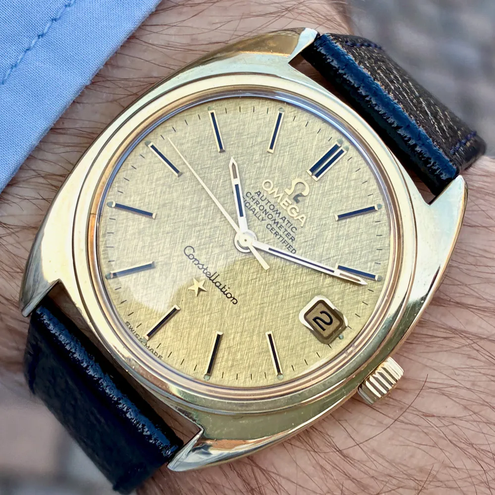 Omega Constellation Linen Dial
