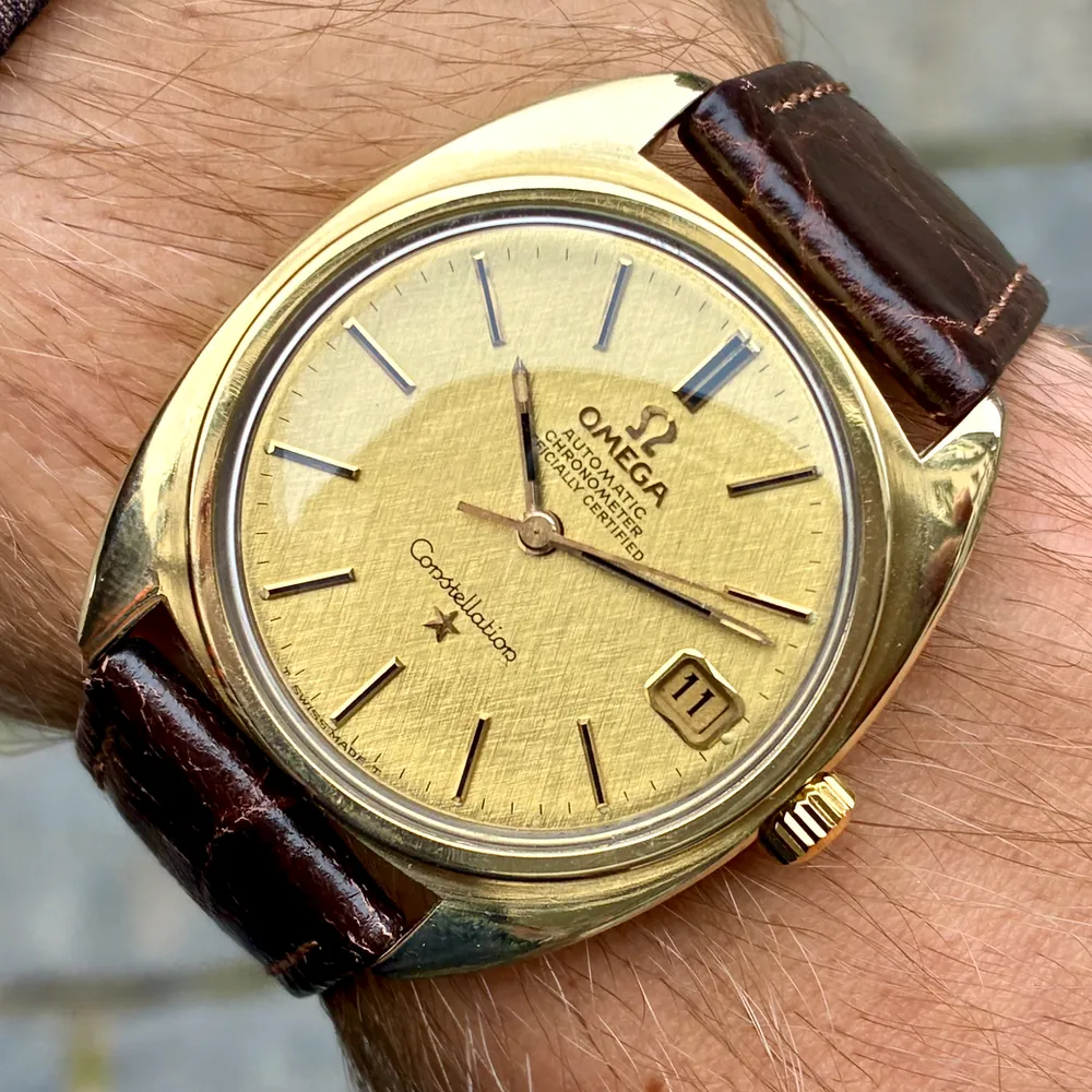 Omega Constellation Linen Dial