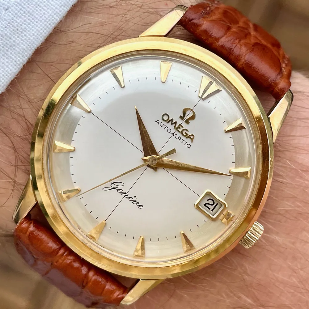 Omega Geneve Date "Old Style"