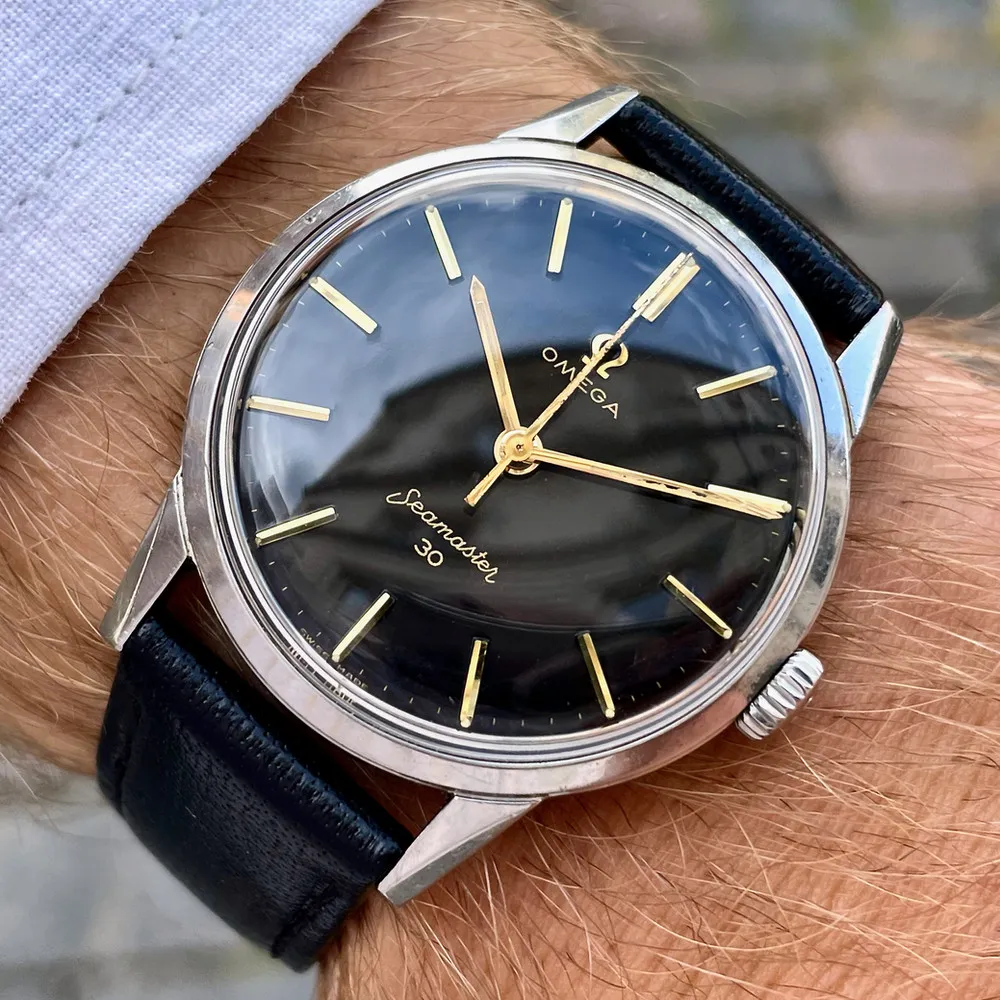 Omega Seamaster 30 Black Dial