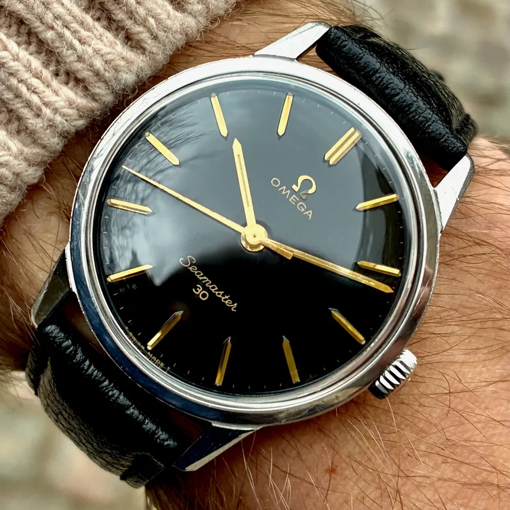 Omega Seamaster 30 Black Dial