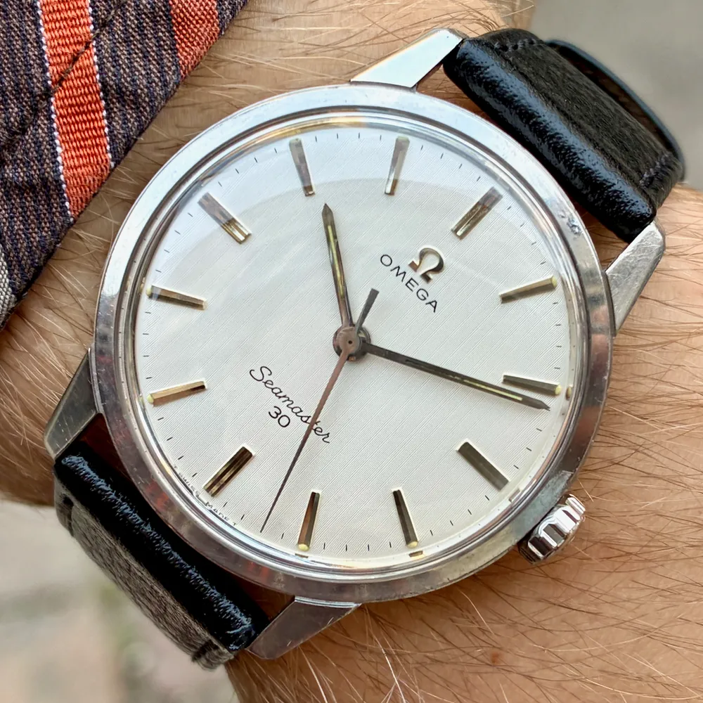 Omega Seamaster 30 Linen Dial