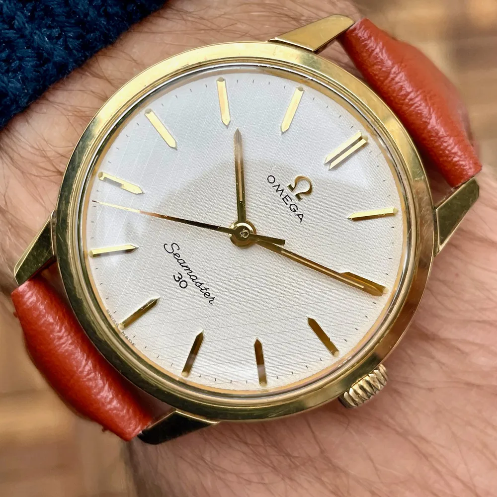 Omega Seamaster 30 Linen Dial