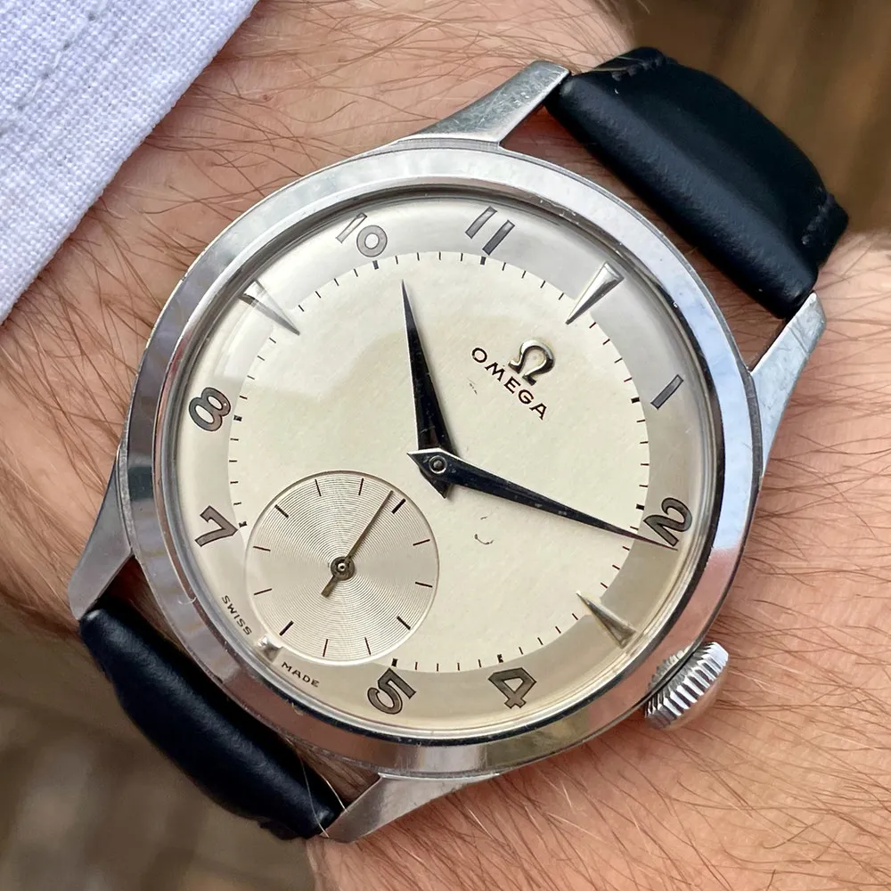 Omega Two-Tone "Arabic Dial"