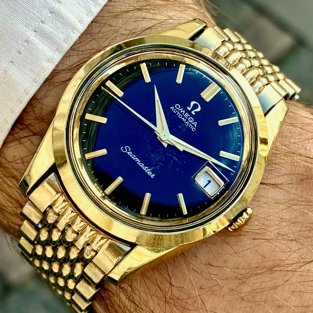Omega Seamaster Automatic Black Dial + BoR-lænke