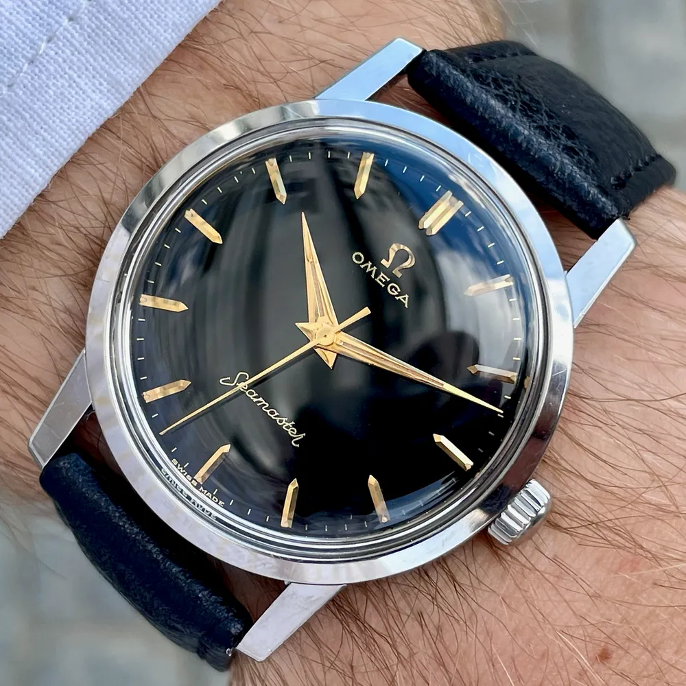 Omega Seamaster Black Dial
