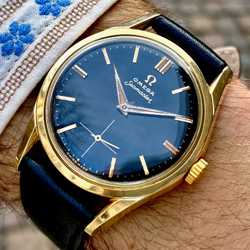 Omega Seamaster Black Dial