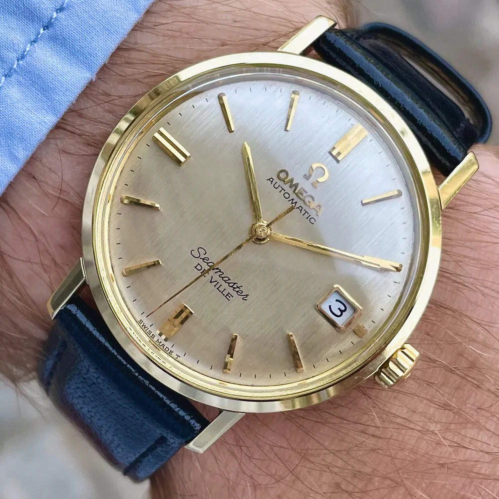 Omega Seamaster De Ville Automatic Date "Brushed Dial"