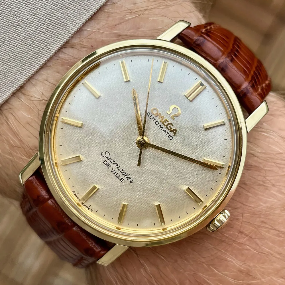 Omega Seamaster De Ville Automatic Linen Dial