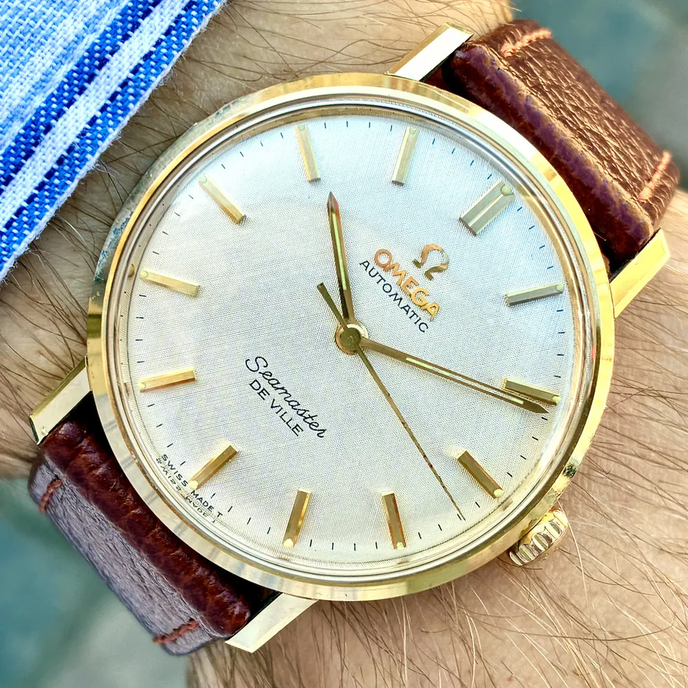Omega Seamaster De Ville Automatic Linen Dial