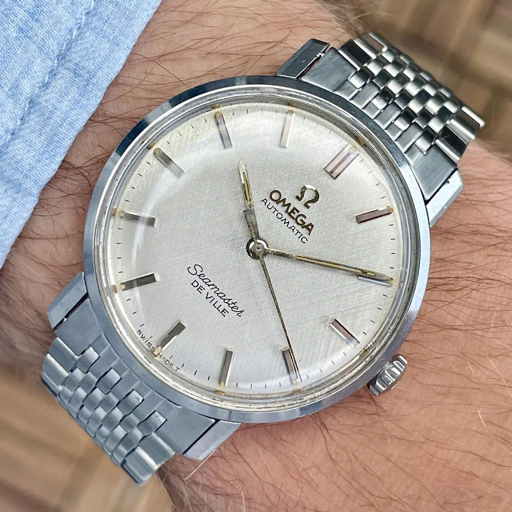 Omega Seamaster De Ville Linen Dial + BoR