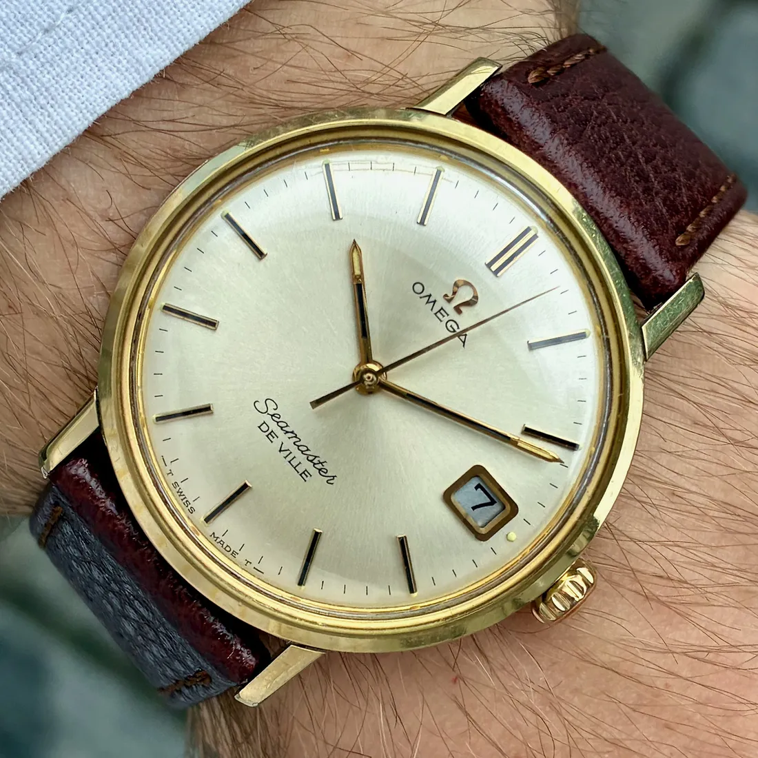 Omega Seamaster De Ville Date
