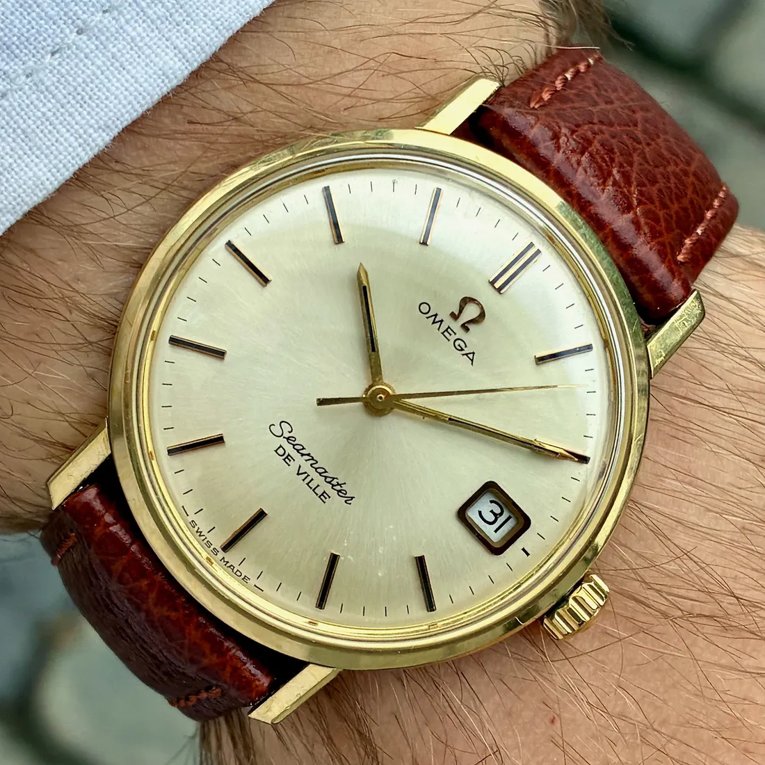 Omega Seamaster De Ville Date