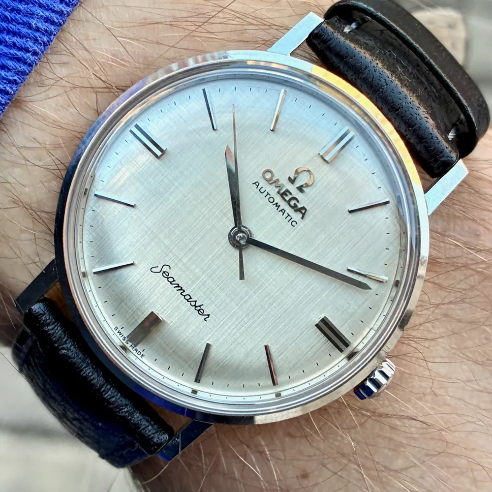 Omega Seamaster Pre De Ville Automatic Linen Dial
