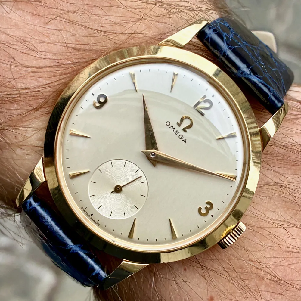 Omega Trésor 14k + Boks